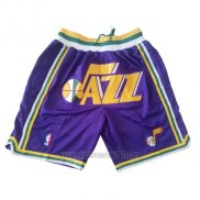 Pantalone Utah Jazz Just Don Violeta